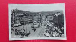 Linz A.d.Donau.Platz Des 12.November Mit Postlingberg.Tramway - Linz Pöstlingberg