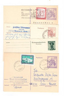4 Stk Postkarten Siehe Foto Österreich - Stamped Stationery