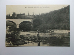 CONDAT SUR VIENNE (environs De Limoges) Le Pont De Condat - Condat Sur Vienne