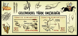 TURKEY 2021 Traditional Turkish Archery - Fine S/S MNH - Ongebruikt