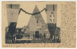 Novara 1901 - Commemorazione Della Battaglia - Viaggiata - Leggere La Descrizione  (2 Immagini) - Novara