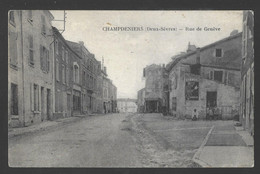 Champdeniers, Rue De Genève (A7p17) - Champdeniers Saint Denis