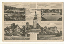 CPA ,Allemagne , N°1360/144 , Insterburg , Multi-Vues  , Ed. B. Sch. - Ohne Zuordnung