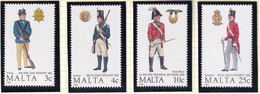 Malta: 1988   Maltese Uniforms (Series 2)   MNH - Malta