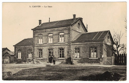 62 - CARVIN - La Gare - 1929 - Sonstige Gemeinden
