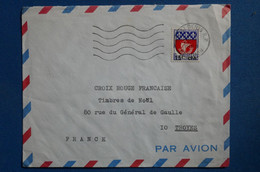 W6 LA REUNION BELLE LETTRE 1965 SAINT DENIS POUR TROYES FRANCE+ AFFRANCHI.INTERESSANT - Cartas & Documentos