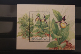 Moldova 1993; Block 4 Orchideen, MNH - Orchidées