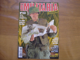 MILITARIA MAGAZINE 153 GUERRE MILITAIRES Sommaire En Photo - Armes