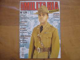 MILITARIA MAGAZINE 159 GUERRE MILITAIRES Sommaire En Photo - Armi