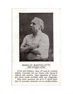 15405" BASILIO BARTOLETTI-PRIMO LOTTATORE D'ITALIA " VERA FOTO-CART. POST. NON SPED. - Lutte