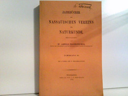 Jahrbücher Des Nassauischen Vereins Für Naturkunde. Jahrgang 65 - Hessen