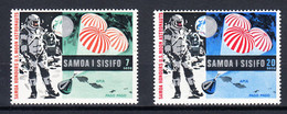 SAMOA - Thème ESPACE - Apollo 11 -  7 Sene Et 20 Sene - Fraicheur Postale - Sans Trace De Charnière - Neufs - Océanie