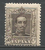 ESPAÑA ALFONSO XIII EDIFIL NUM. 318 * NUEVO CON FIJASELLOS - Nuevos