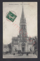 Montfort-le-Rotrou - Eglise, Sortie De Messe - Postkaart - Montfort Le Gesnois