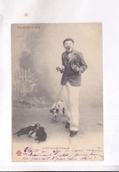 CPA  LE MARCHAND DE CHIENS , TYPES DE RUE  En 1904! - Honden