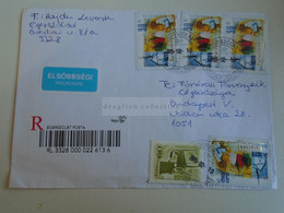 ZA387.16 Hungary   Registered Cover - Egerszólát 2015 - Briefe U. Dokumente