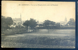 Cpa Du 29 Lesneven Vue Sur La Ville Prise De La Route De Plouescat      JA22-49 - Lesneven