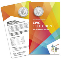 Australia - 20 Cents, 2015 Cricket World Cup 2015 - Colecciones