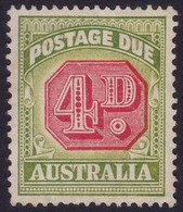 AUSTRALIA  1952 4d Postage Due Sc#J75 MH @P342 - Portomarken