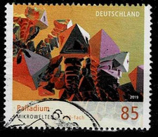 Bund 2019,Michel# 3466 O Mikrowelten: Palladium - Used Stamps