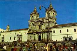 ECUADOR , T.P. CIRCULADA , QUITO - IGLESIA DE SAN FRANCISCO , ARQUITECTURA COLONIAL - Ecuador