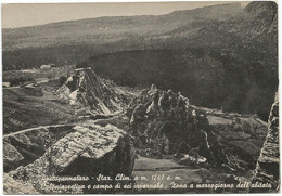 AB452 Pescopennataro (Campobasso) - Zona A Mezzogiorno Dell'abitato - Panorama / Viaggiata 1954 - Andere & Zonder Classificatie