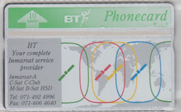 UNITED KINGDOM BT 1993 INMARSAT SERVICES MINT - BT Emissioni Interne