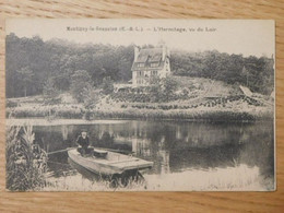 28 - EURE ET LOIRE MONTIGNY LE GANNELON L'hermitage Vu Du Loir - Montigny-le-Gannelon
