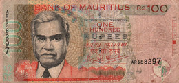 ILE MAURICE 100 ROUPIES  1999 - Mauritius