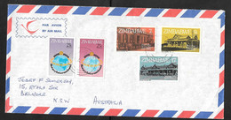 Zimbabwe - 1982 Air Mail Letter - Used Greendale To Australia - Zimbabwe (1980-...)