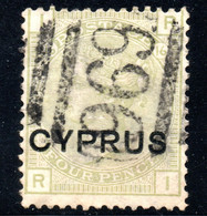634.CYPRUS.1880 4d.#4 - Chypre (...-1960)
