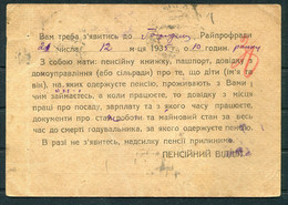 1935 Russia USSR Uprated (Pre-printed) Stationery Postcard - Brieven En Documenten