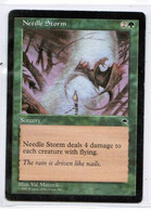 MAGIC The GATHERING  "Needle Storm"---TEMPEST (MTG--139-7) - Other & Unclassified