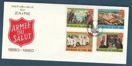 ⭐ Zaire - FDC - Premier Jour - Armée Du Salut - Kinshasa - 1980 ⭐ - 1980-1989