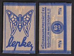 Hungary CIGARETTE CIGARETTES TOBACCO Paper Package - LABEL Paper Package Cover - LEPKE 1950's - UNUSED Full Paper - Otros & Sin Clasificación