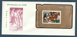 ⭐ Zaire - FDC - Premier Jour - Noël - Kinshasa - 1980 ⭐ - 1980-1989