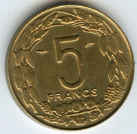 Cameroun Cameroon Equatorial 5 Francs 1958 UNC KM 10 - Camerun
