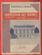 PROTEGE CAHIER - Offert Par COMPOSITION DES MOINES * Thème Café / Chicorée / Versailles - Petit Trianon - Protège-cahiers