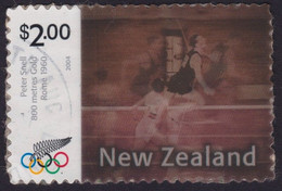 NEW ZEALAND 2004 Olympics $2 3D Sc#1971 - USED @P313 - Gebraucht