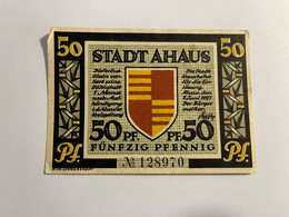 Allemagne Notgeld Ahaus 50 Pfennig - Collections