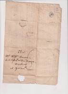 MARCOPHILIE-GRANDE BRETAGNE-LETTRE AU DEPART DE NORWICH-TAXE 6 POUR YARMOUTH 9-7-1757- TB - Postmark Collection