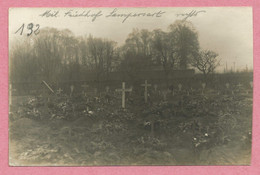 59 - LAMBERSART - Carte Photo Militaire Allemande - Militär Friedhof - Cimetière - Guerre 14/18 - 3 Scans - Lambersart