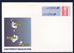 Marianne De Briat Dite Du Bicentenaire De La Révolution Enveloppe Neuve Entier 31-E TVP - Postal Stationery