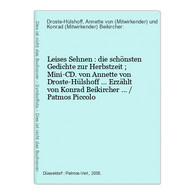 Leises Sehnen : Die Schönsten Gedichte Zur Herbstzeit ;  Mini-CD. - CDs