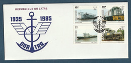 ⭐ Zaire - FDC - Premier Jour - Onatra - Kinshasa - 1985 ⭐ - 1980-1989