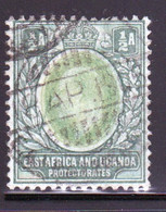 East Africa And Uganda 1903 King Edward  ½ Anna Stamp In Fine Used Stamp. - East Africa & Uganda Protectorates