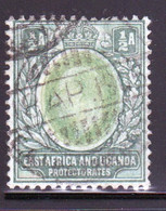 East Africa And Uganda 1903 King Edward  ½ Anna Stamp In Fine Used Stamp. - Protectoraten Van Oost-Afrika En Van Oeganda