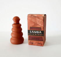 Miniatures De Parfum   SAMBA  NOVA HOMME  De    WORKSHOP    EDT   7.5  ML   + BOITE - Miniaturen Flesjes Heer (met Doos)