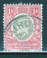 East Africa And Uganda 1904 King Edward  1 Anna Stamp In Fine Used Stamp. - East Africa & Uganda Protectorates