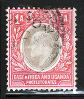 East Africa And Uganda 1904 King Edward  1 Anna Stamp In Fine Used Stamp. - East Africa & Uganda Protectorates